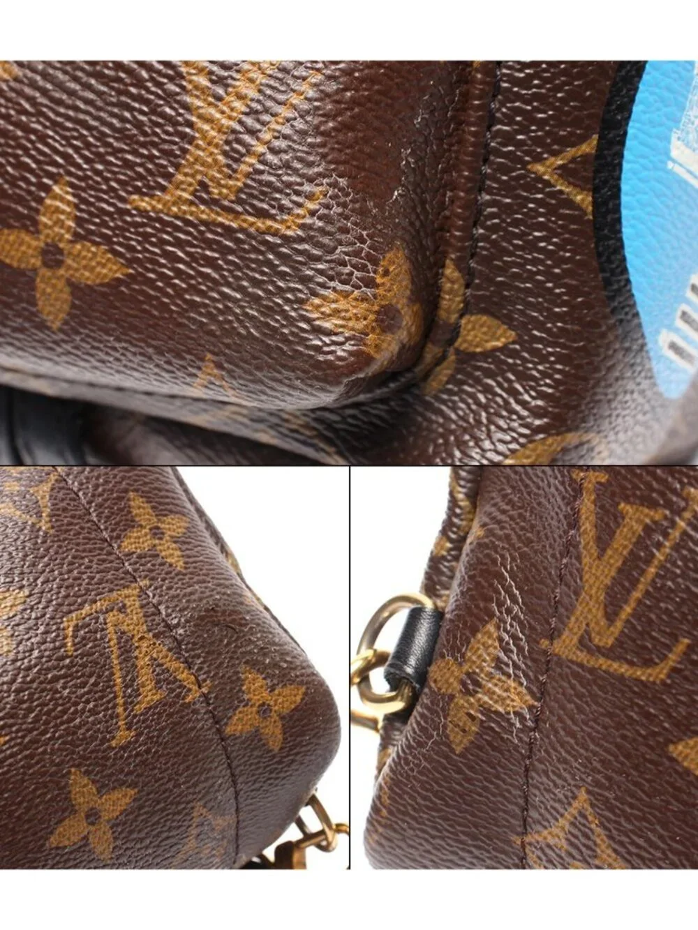 Louis Vuitton Backpack Palm Springs Mini Monogram World Tour